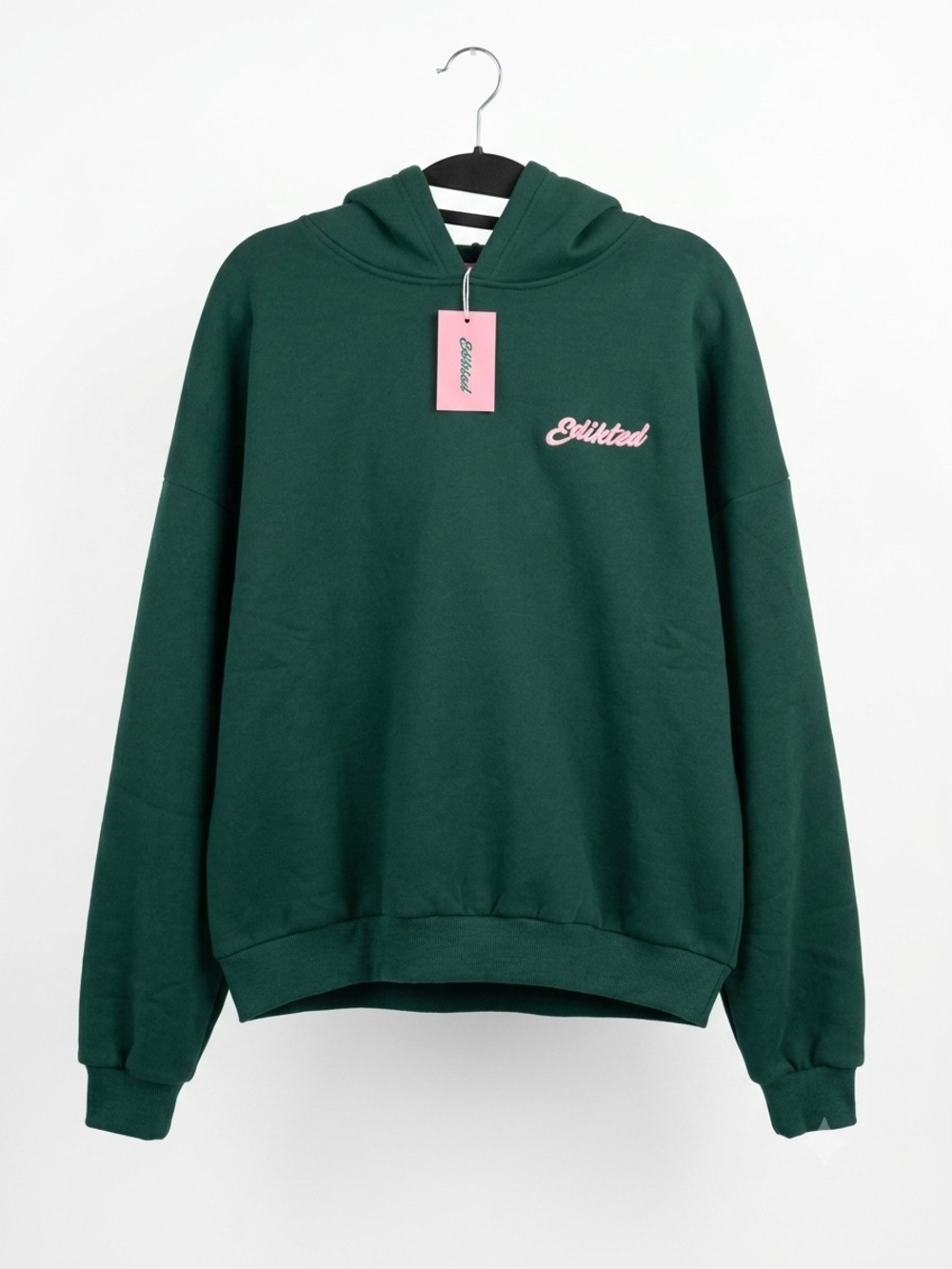 ✏️ NWT| Edikted Green ♡ So Sporty Oversized Hoodie - Picture 2 of 4